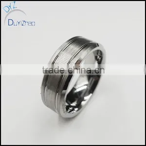 2015 Latest Design Jewelry Fashion Tungsten Rings for Men thumbnail-1