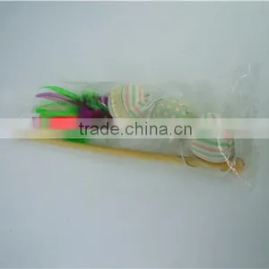 Cotton Ball Nature Cat Swing Toys With Sticker Toy Wholesale Cat Toys thumbnail-3
