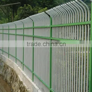 High Quality Zinc Steel Pipe Metal Fencing thumbnail-3