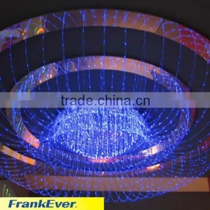 FRANKEVER Lantern Fiber Optic Chandelier thumbnail-1