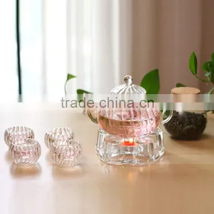 Glass Tea Pot With Glass Stainer thumbnail-1
