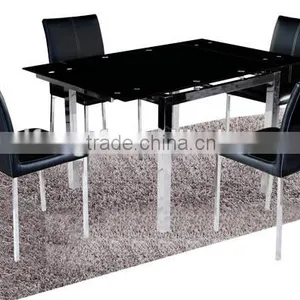 Glass Dining Table and Marble Dining Table Set HD115 thumbnail-6