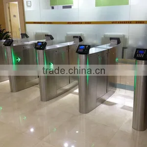 CE Approved 304 Stainless Steel Swing Turnstile,Electronic Security Entrance Turnstile Sliding Gate thumbnail-1