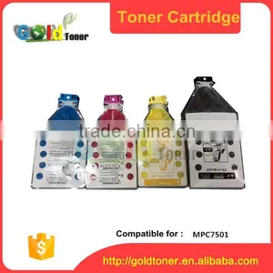 New Model MPC6501 MPC7501SP Color Toner Cartridge for Ricoh thumbnail-1