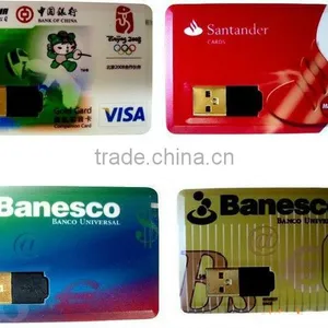 China Factory Specializing in the Production of Beautiful 2 gb Credit Card Usb Stick thumbnail-1