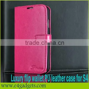 2013 New Arrival Fashionable Style PU Bible Leather Case for Samsung Galaxy s4 thumbnail-1
