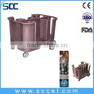 Restaurant Equipment SC3-A01dish Caddies With Wheels thumbnail-1