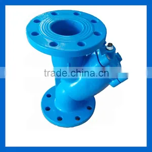 DIN3202 F1 PN16 Ductile Iron Flanged Y Type Strainer DN65 thumbnail-1