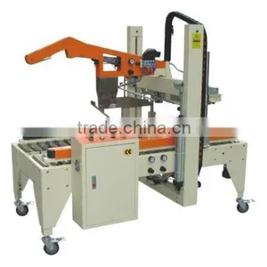 FULL AUTOMATIC SEALING MACHINE,COVER-FOLDED SEALING MACHINE,CASE SEALER,PACKING MACHINE thumbnail-1