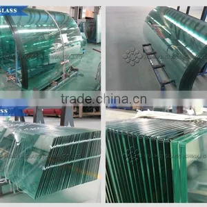 8mm 12mm Pool Fencing Safe Tempered Glass With ANSIZ97.1 AS/NZS 2208 Certificated thumbnail-4