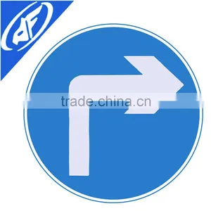 Reflective Adhesive Traffic Control Ahead Road Sign thumbnail-4