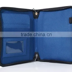 Waterproof Chief Blue Color Genuine Leather Cover for Notebook thumbnail-4