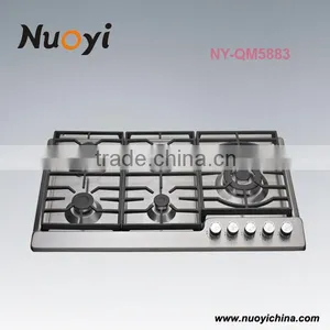 Best Selling Stainless Steel Kitchen Coutertops Gas Stove Valve Price Built-in Hob thumbnail-4