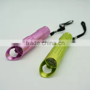 Cheap 9 LED Beer Bottle Opener Torch Mini LED Flashlight Reviews thumbnail-1