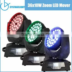 36x10w LED Zoom Wash Moving Head Light thumbnail-5