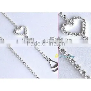 2012 Lastest Rhinestone and Crystal Heart Bra Strap for Sale thumbnail-1