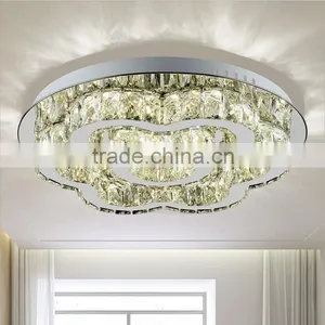 Top Quality 5730 Chip LED Crystal Chandelier Stainless Steel Modern Crystal Light thumbnail-3