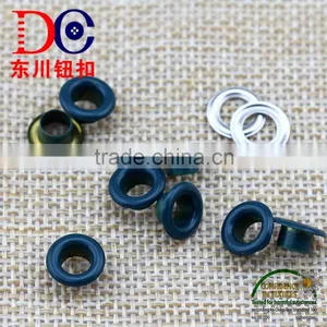 Colored Color and Nickel-Free Feature Brass Metal Shoe Eyelets thumbnail-5
