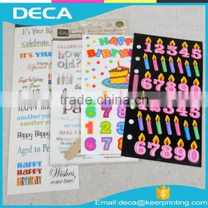 Custom Cartoon Sticker Sheet Vinyl Sticker Books Cute PVC Sticker Set thumbnail-5