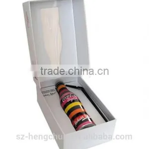 High Quality Cardboard Drink Bottles Box With a PVC Window thumbnail-1
