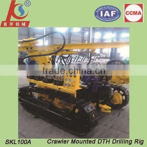 83-130mm Hole Crawler Dth Double-cylinder Diesel Engine Drilling Rig Machine thumbnail-3