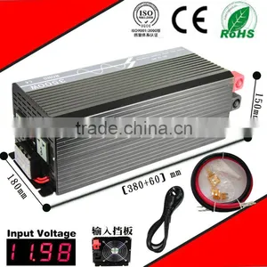 3000W 12VDC-220VAC Pure Sine Wave Inverter UPS Power Supply Inverter AC Charge Home Inverter thumbnail-1