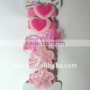 Peach Heart Hair Decorations MY5-4 thumbnail-1