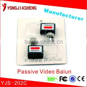 High Quality BNC Connector UTP Cable Video Balun YJS-202C/202L thumbnail-1