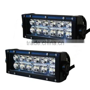 Dual Row 36w Waterproof Flood/spot/combo Beam IP67 Light Led Light Bar for Cars thumbnail-4