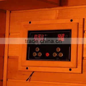 Bathroom Canadian Hemlock Material Infrared Sauna thumbnail-2