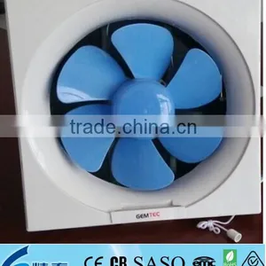 6 Inch PP+Metal Housing Iraq Square Wall Mounted Exhaust Fan thumbnail-1