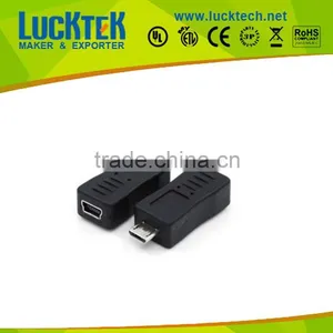USB Adatper, USB Mini 5 Pin Female to Micro B Male Adapter thumbnail-1