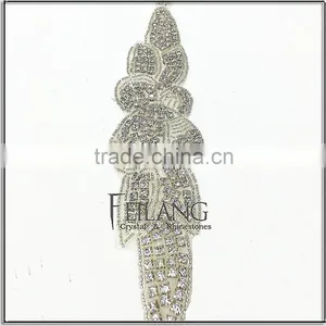 Decoration on Shoes Accessories Crystal Rhinestone Applique Trim thumbnail-2