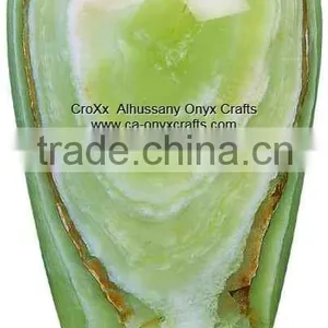 Green Onyx Flower Vase FV291-1 thumbnail-1