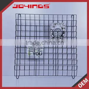 Wall Mount Metal Decorative Wrought Iron Shelves for Book thumbnail-1