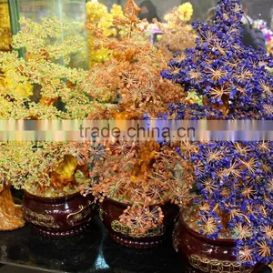 China Decorative Citrine Lapis Agate Crystal Bead Christmas Trees thumbnail-1