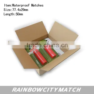 Waterprooof Matches With Tube and Blister Packing From Matches Factory thumbnail-4
