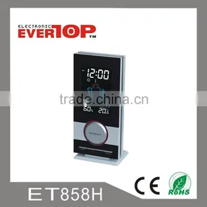2015 Fashion Cheapest Weather Station Table Clock With Color Display ET858H thumbnail-1
