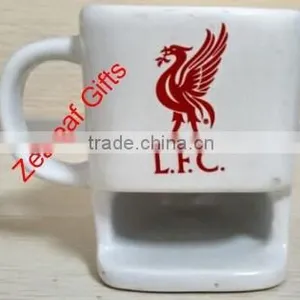 Coffee Mug With Cookie Holder, Ceramic Biscuit Mug, Mug With the Cookie Space Coffee Mugs thumbnail-2