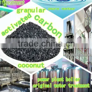 8x30 Mesh High Quality Coconut Shell Based Activated Carbon For Water Treatment thumbnail-1