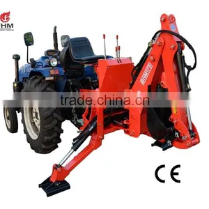Kubota Tractor Mounted Backhoe Excavator With Front End Loader thumbnail-1