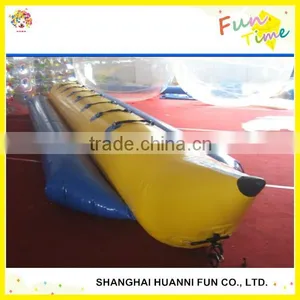 2015 PVC Inflatable Double Lane Banana Boat for Sale thumbnail-4