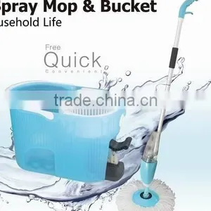 2016 Special Design Super New Magic Spin and Spray Mop With Bucket thumbnail-1
