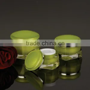 Applied in Cosmetic Packaging Hot Stamping Elegant Unique Acrylic Jar thumbnail-2