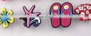 China Wholesale Soft PVC Shoe Button Buckles thumbnail-6