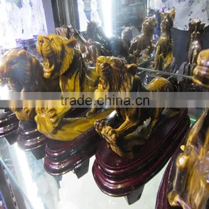 Decorative Hand Carved Crystal Quartz Animals Carving thumbnail-6