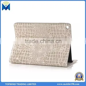 Crocodile Leather Case for IPad Air 2, Wallet Case Cover for IPad Air 2 With Card Slot thumbnail-1