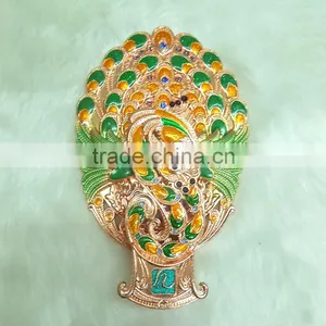 Rose Gold Vintage Cosmetic Makeup Mirror thumbnail-3