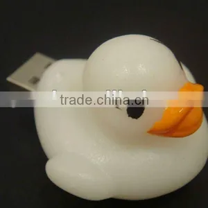 Mini White Duck Shape Usb Flash Drive 100% Design thumbnail-1