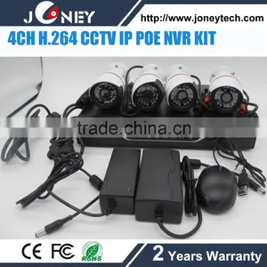 4CH H.264 CCTV ip Nvr Kits With Poe and Hdmi and ip Camera thumbnail-1